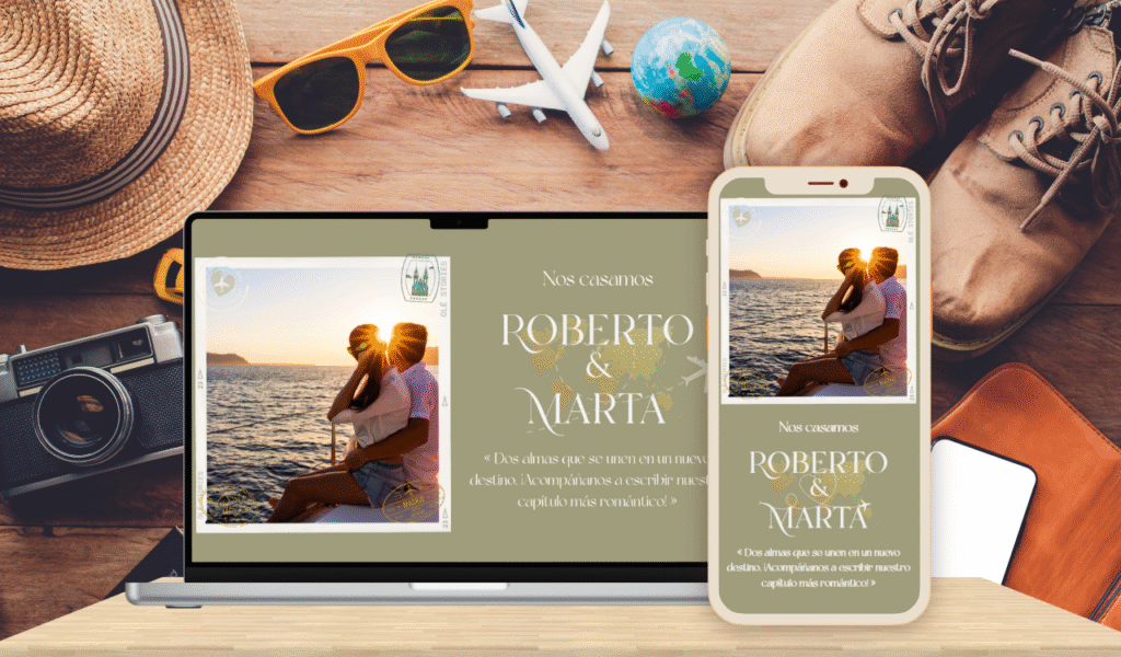 Modelos invitaciones digitales de boda