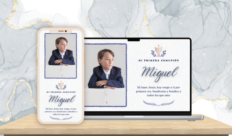 Invitación Digital de Comunión