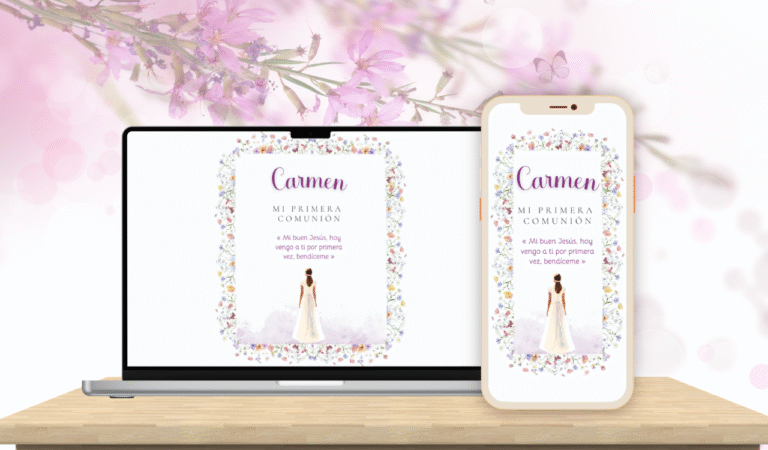 Invitación Digital De Comunión