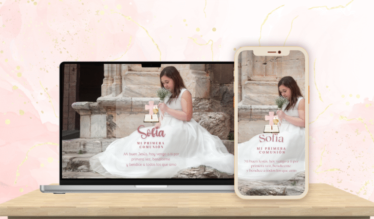 Invitación Digital De Comunión
