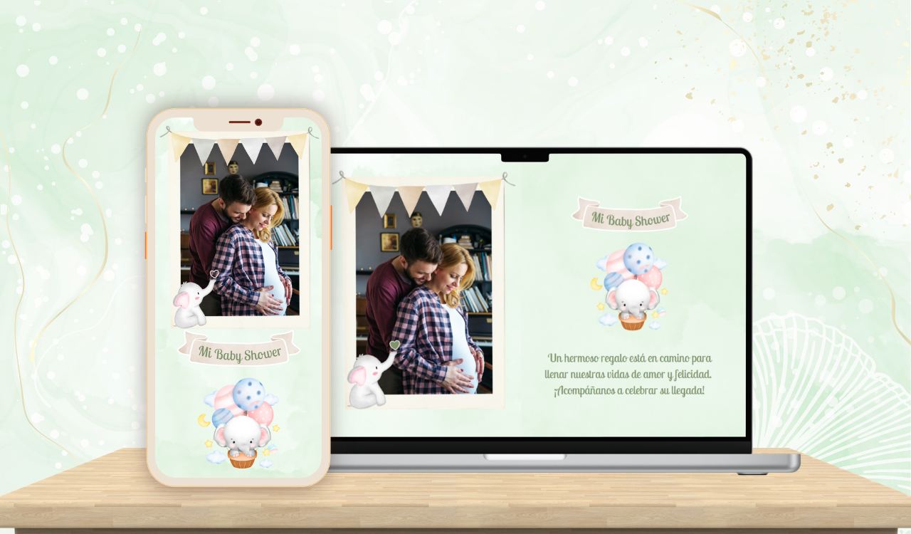 invitaciones digitales de bautizo