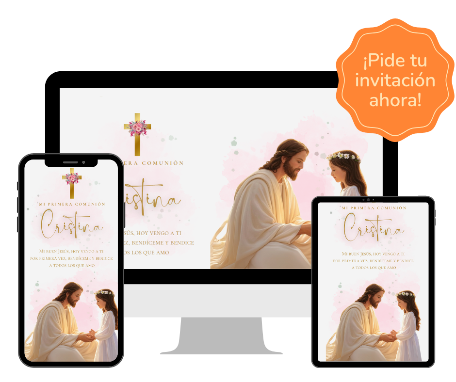 Invitación digital de comunión