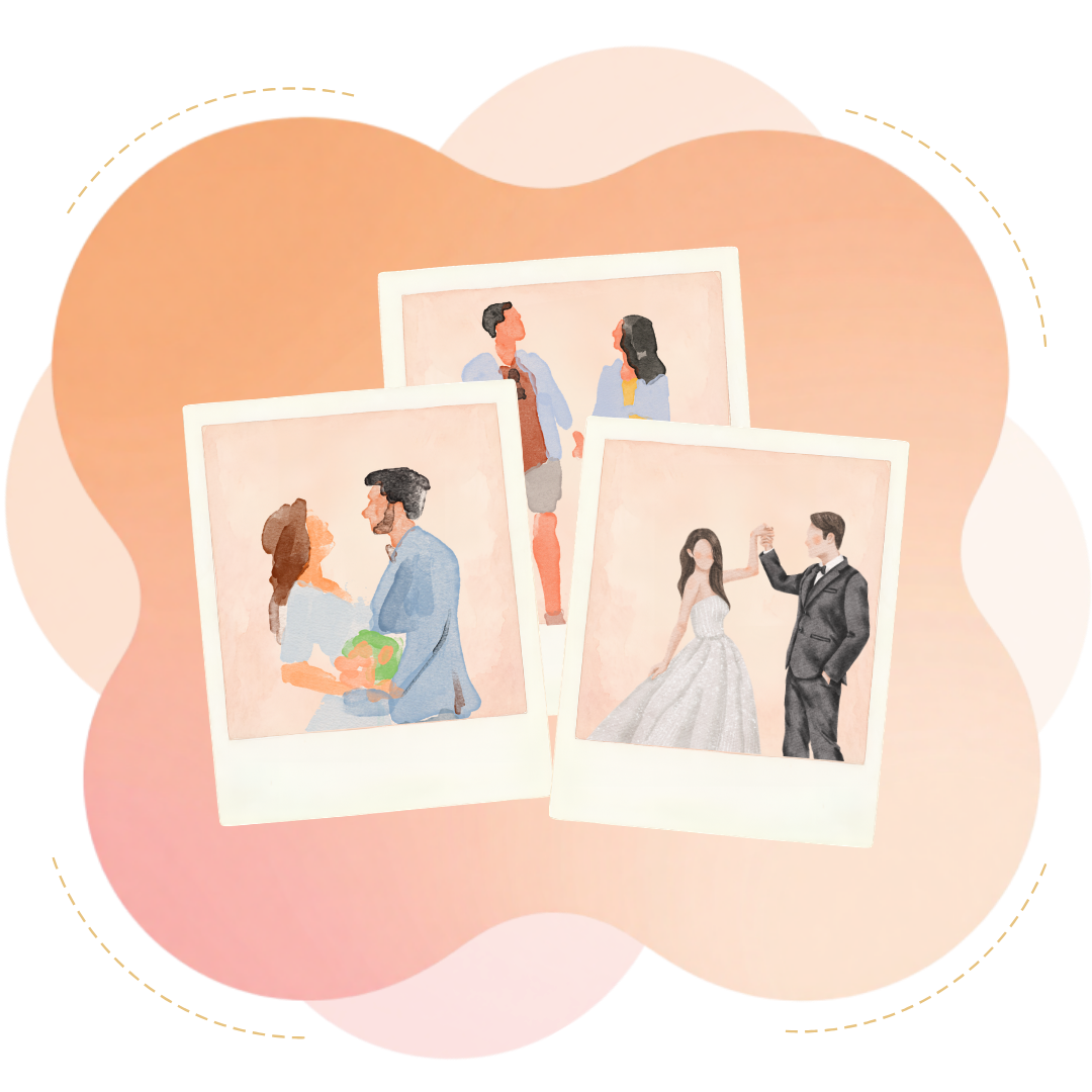 Fotografías para Invitaciones digitales de boda personalizadas